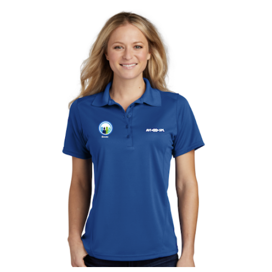 Royal Blue Sport-Tek® Women's Dry Zone® Raglan Accent Polo (Elevate Polo)